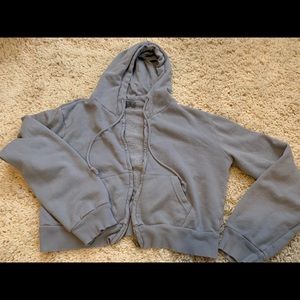Brandy Melville cropped hoodie